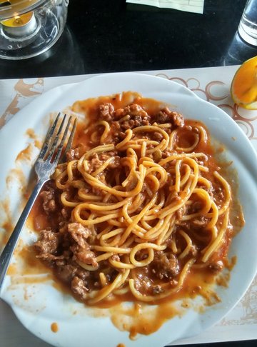 肉酱意粉