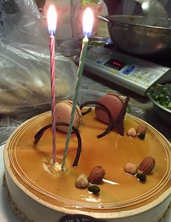 守望甜蜜生日蛋糕
