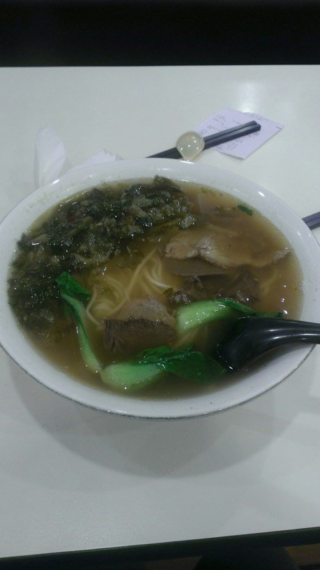 酸菜牛肉面
