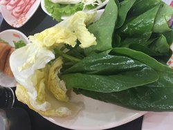 菠菜白菜双拼