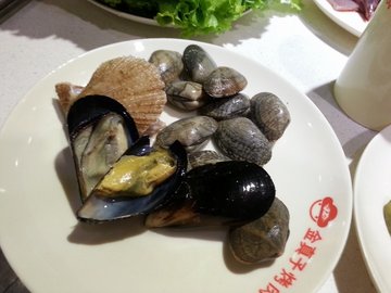 白灼小海鲜