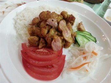 鸡肉炒饭