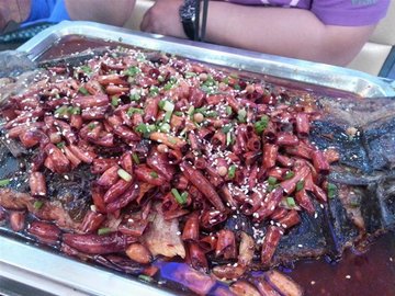 香辣烤鲶鱼