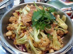 干锅有机菜花