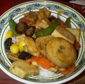 香菇素什锦饭