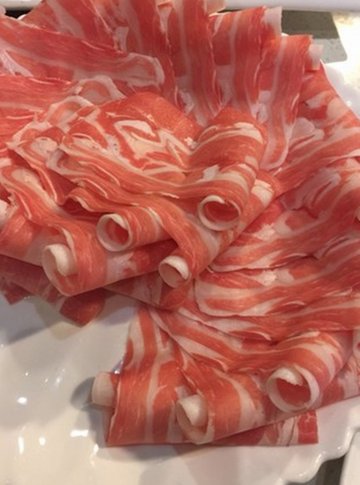 雪花羊肉