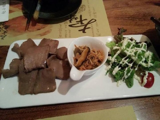 汁烤双味牛舌