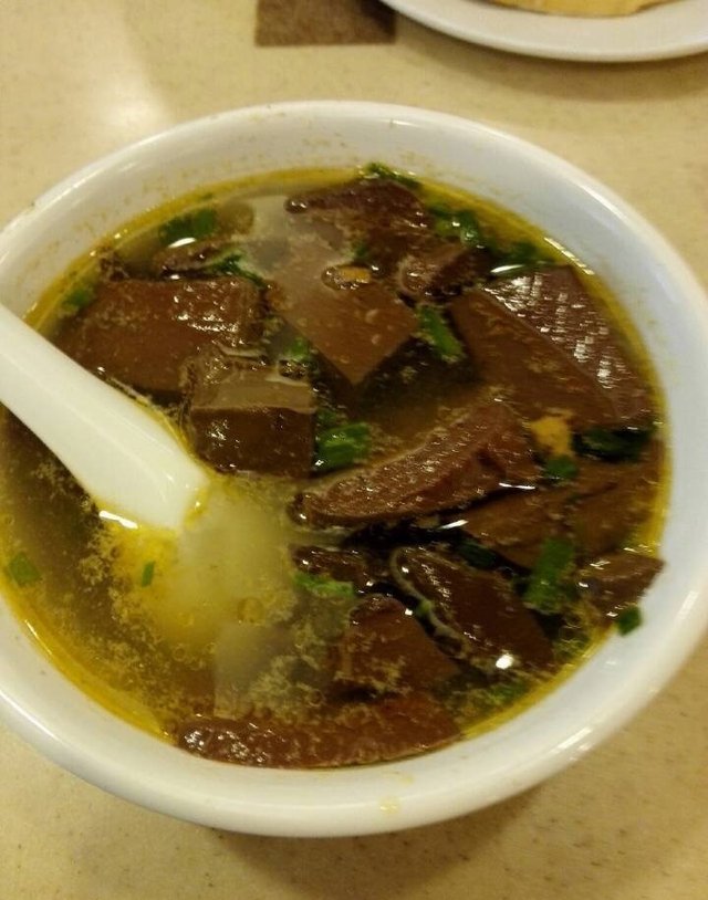 鸭血汤