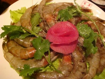新鲜大虾