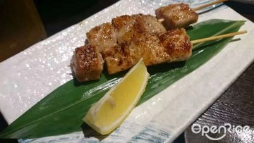 碳烤鸡肉串