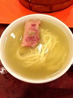 刀鱼汁面