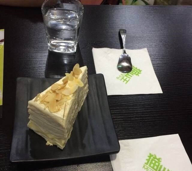 榴莲千层蛋糕