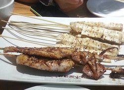 烤鲜鱿鱼