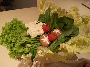 蔬菜拼盘