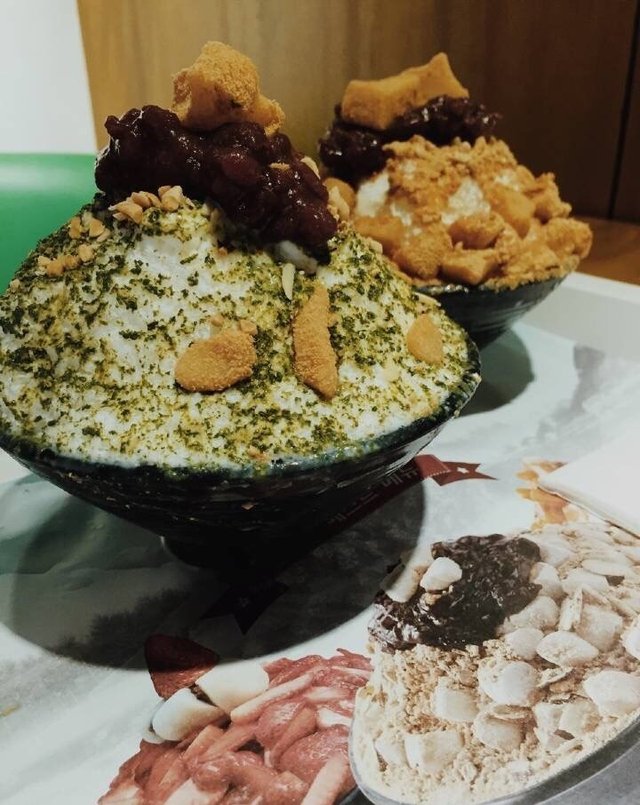 绿茶雪花