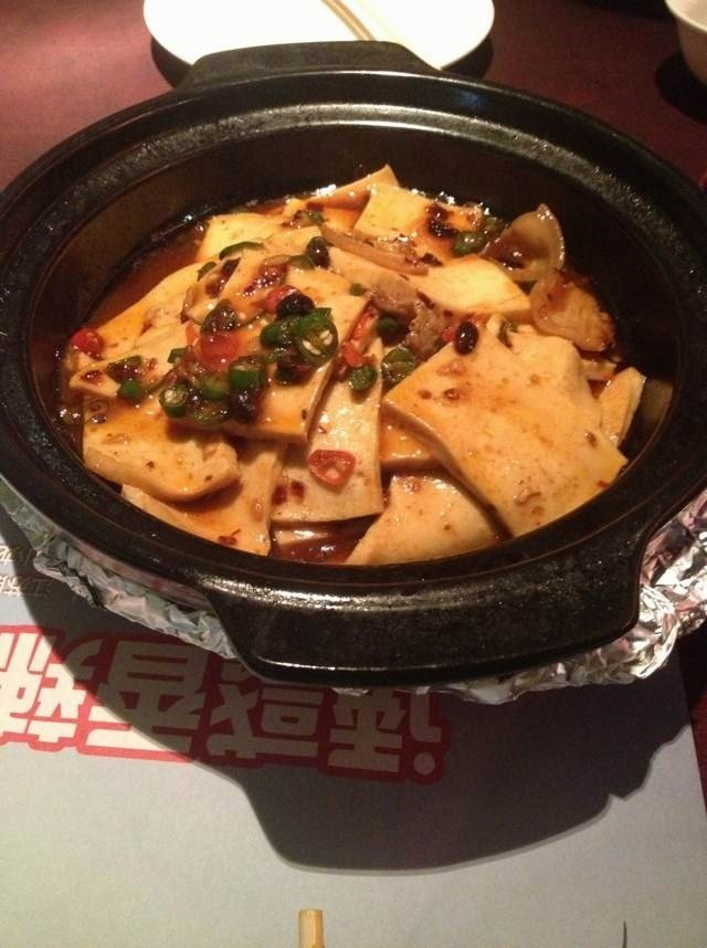 干锅千叶豆腐