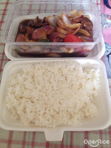 蚝油牛肉饭