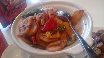 干锅土豆片