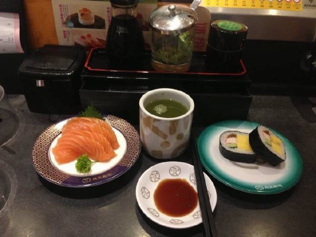 三文鱼刺身