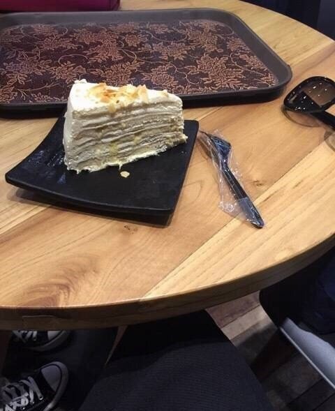 榴莲千层蛋糕