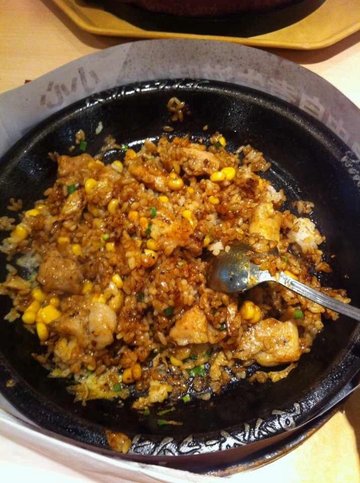 芝士咖喱胡椒鸡肉饭