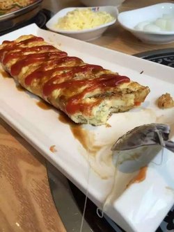 鸡蛋芝士卷