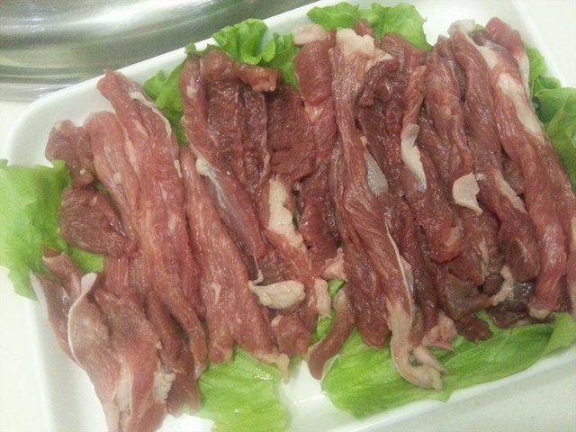 手切羊肉