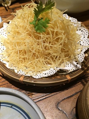 咸蛋黄土豆丝