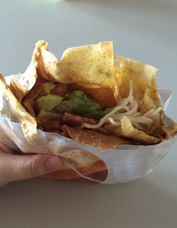 标准双蛋煎饼
