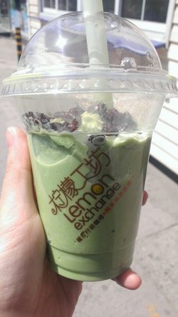 红豆抹茶沙冰