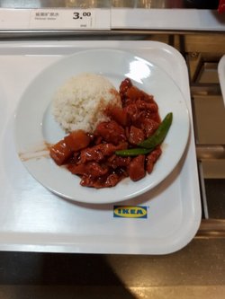 红烧鸡块饭