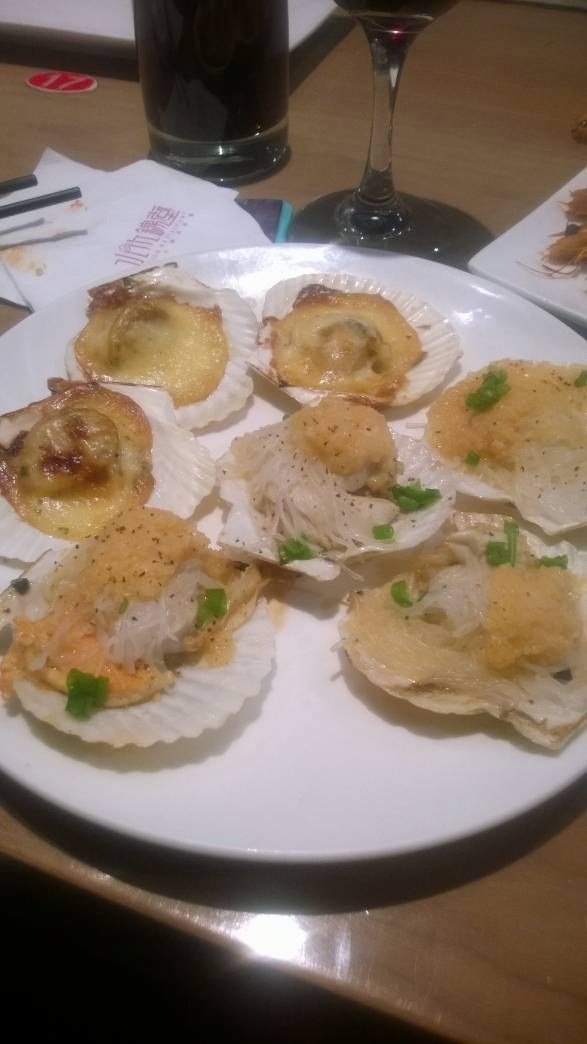 烤扇贝