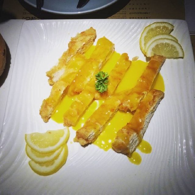 柠檬鸡