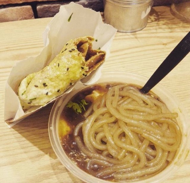 标准双蛋煎饼