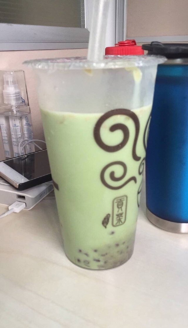 抹茶西米露