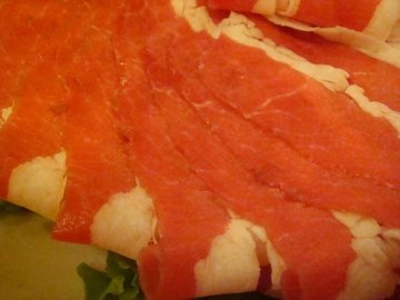 羊上脑肉片