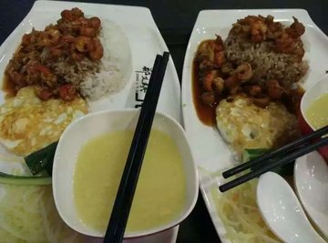 龙虾盖浇饭