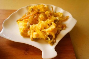 榨菜炒鸡蛋