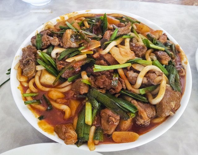 爆炒羊肉
