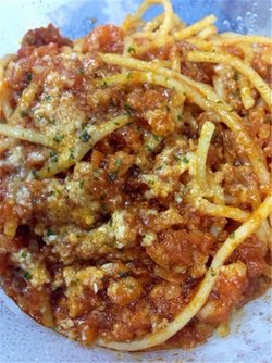 肉酱意大利面