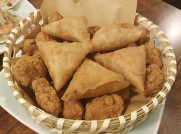 盐酥鸡咖喱角