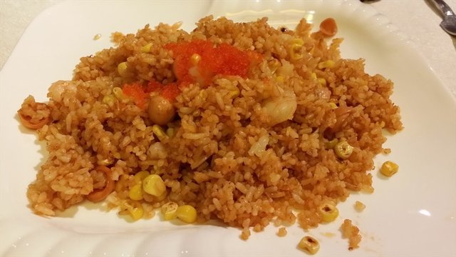 蟹子海鲜炒饭