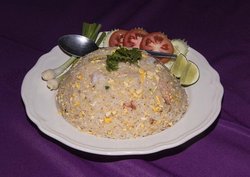 大虾炒饭