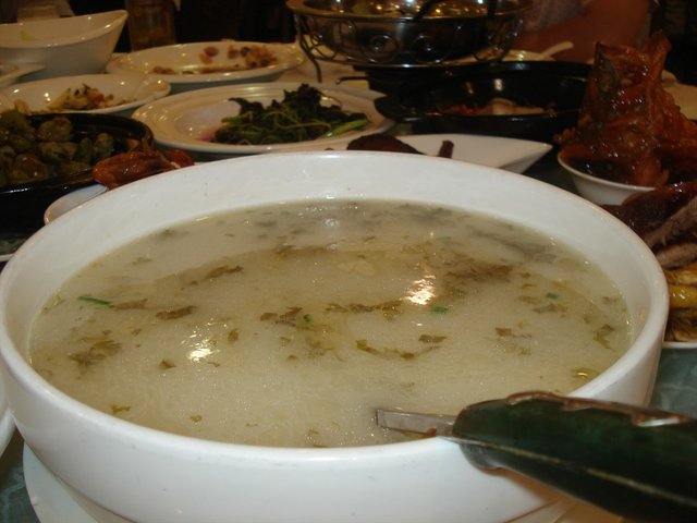 雪菜面疙瘩