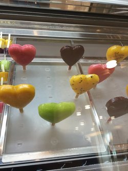 桃心棒冰