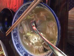 鸡汤小馄饨12元