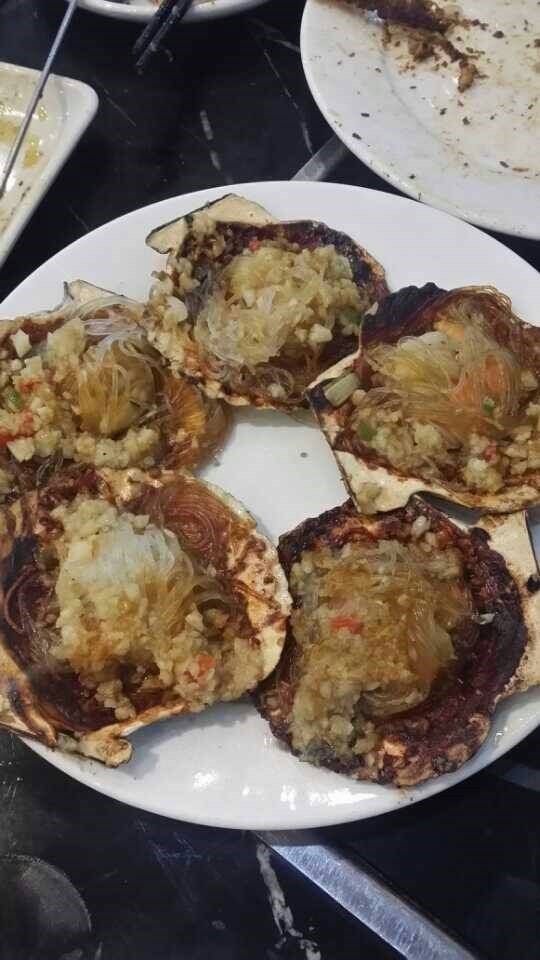 烤扇贝