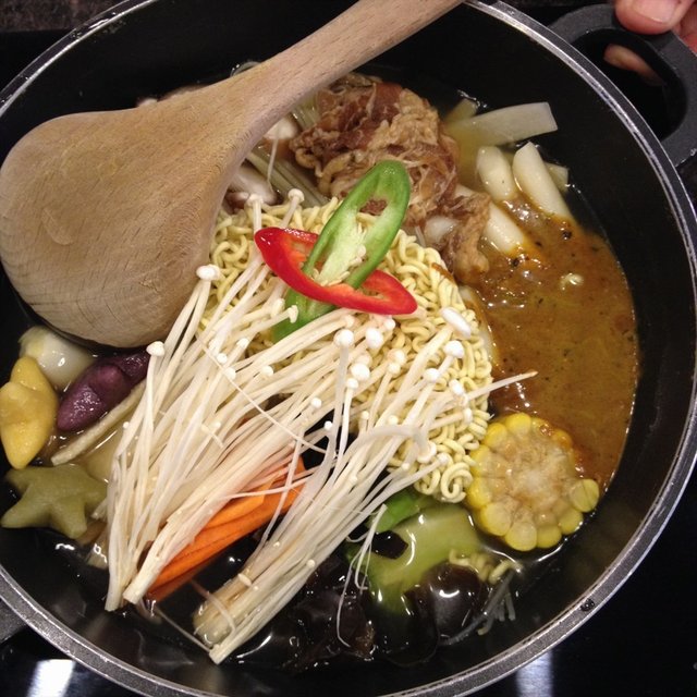 星米年糕火锅（咖喱）