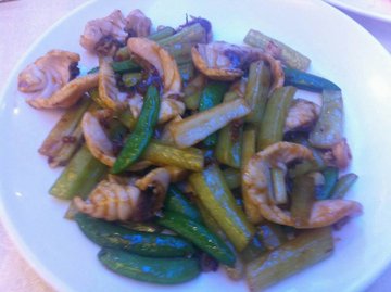 碧绿酱炒中山脆肉皖