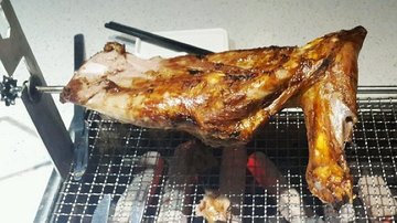 烤羊腿